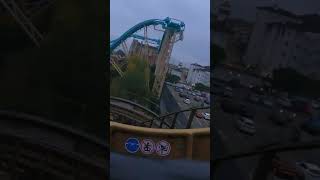 Wodan Timburcoaster Onride First Row At EuropaPark 🪵🎢🔥 [upl. by Dryfoos]