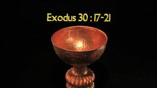 Brazen Laver of the Mosaic Tabernacle Exodus 301721 Scripture Reading [upl. by Sirromed]