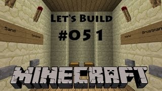 Minecraft  Lets Build 051  Lagersystem Deutsch HD [upl. by Mehalek]