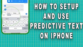 How to setup and use Predictive Text on iPhone [upl. by Anaeed]