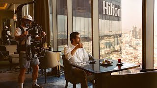 Shooting some film on a job for Hilton [upl. by Bogoch]