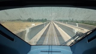 Frecciarossa 1000 il viaggio ad alta velocità in cabina di guida [upl. by Ggerc739]