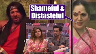 Bigg Boss 15 Shamita Shetty’की माँ ने Vishal Kotian के ‘Bada Haath Maara’ Remark पर झाड़ा [upl. by Samara]