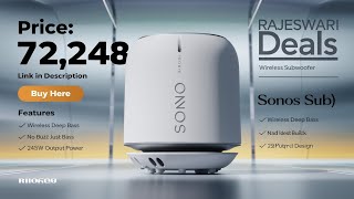 Sonos Sub Gen 3 Wireless Subwoofer views youtube [upl. by Ellerol]