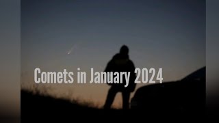 Comets in January 2024which ones are visible and how to observe them [upl. by Blinni854]