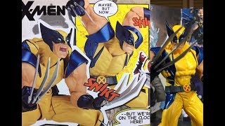 REVOLTECH リボルテック Amazing Yamaguchi No005 Wolverine  It Figures [upl. by Siednarb]