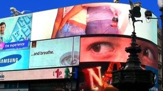 Piccadilly Circus  London Landmarks  High Definition HD YouTube Video [upl. by Sethi638]