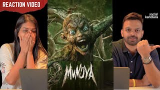 Munjya  Official Trailer  Reaction Video  Social Kandura Reacts  Social Kandura [upl. by Esinahs]