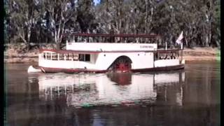 River Boats Echuca Australia cir 1991 [upl. by Gratt]