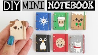 DIY MINI NOTEBOOKS PART 2  Easy amp Cute Designs [upl. by Ylrad]