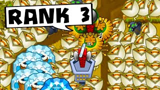 Crazy Game Vs The 3 Ranked Player In The World Bloons TD Battles [upl. by Hterag73]