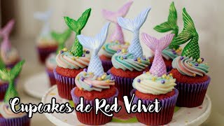 CUPCAKES DE RED VELVET [upl. by Nahshunn467]