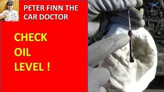 How to check the engine oil level Mercedes E class W211 W212 and W213 Years 2000 to 2022 [upl. by Vachel]