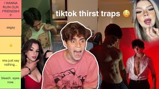 reacting to my mutuals THIRST TRAPS [upl. by Tisbee]