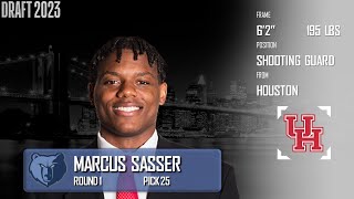 2023 NBA DRAFT Marcus Sasser  Memphis Grizzlies [upl. by Dranal915]