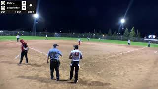 SloPitch Playoffs  4th vs 3rd Mens  Armed Forces [upl. by Madonna]