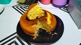 Orange Cake Recipe 🍊Lets Bake Am Officially back on YouTubesimplestorangecake [upl. by Hamford]