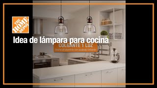 Idea de lámpara para cocina  Iluminación  The Home Depot Mx [upl. by Johna]