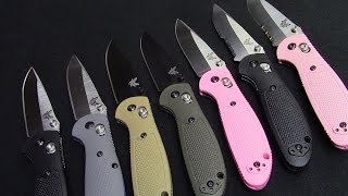 Benchmade 556 Mini Griptilian Knife quotWalkAroundquot  Knives Plus [upl. by Latea]