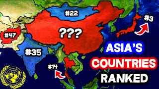 All 48 Countries in ASIA Ranked WORST to BEST [upl. by Ethelstan]