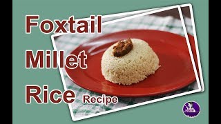 Foxtail milletkorra biyyam rice [upl. by Noyes607]