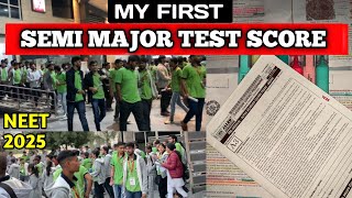 MY FIRST SEMI MAJOR TEST SCORE IN ALLEN KOTA 🤔  STUDY VLOG  NEET 2025 ASPIRANT TEST  BOARD EXAM [upl. by Leno]