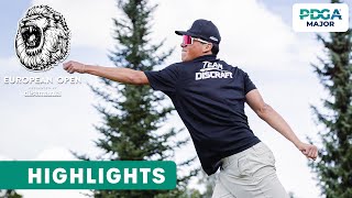 Round 2 Highlights MPO  2023 European Open presented by Discmania [upl. by Hodgson188]