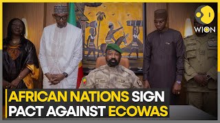 Mali Niger and Burkina Faso sign Sahel security pact  World News  WION [upl. by Jordanson]