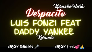 Despacito  Luis Fonzi feat Daddy Yankee Karaoke Lyrics [upl. by Asial]