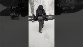 Surfing japow on the Stranda Makrill [upl. by Folly]