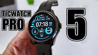 Mobvoi Ticwatch Pro 5  Best Smartwatch of 2023 Everything you need to Know [upl. by Nnave]