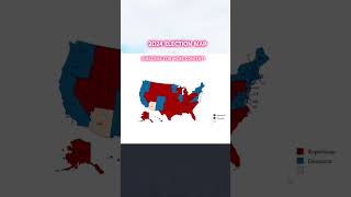 2924 election map history election donaldtrump new map [upl. by Calabresi]