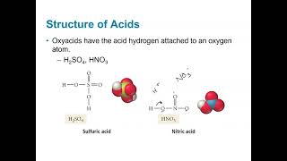 Gen Chem II  Ch 17a  Acids and Bases [upl. by Atsahc]