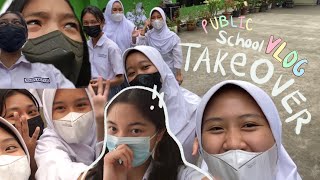 life as a public school student friends takeover my vlog 100k special  friendtastic [upl. by Maure]