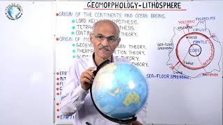 GEOMORPHOLOGY LITHOSPHERE  Lesson 1 By SS OJHA SIR [upl. by Erfert]