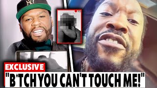 RIGHT NOWMeek Mill warned 50 Cent not to share this leaked video [upl. by Amirak]