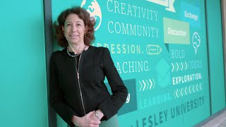 Meet the New Lesley University President Janet L Steinmayer [upl. by Velma941]