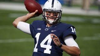 Christian Hackenberg Scouting Report 2016 NFL Draft [upl. by Anerb]