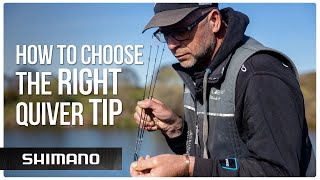 Choosing the right quiver tip  FEEDER FISHING TIPS [upl. by Ahearn859]