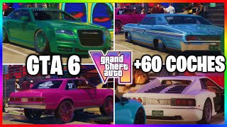 TODOS los COCHES del TRAILER de GTA 6  60 VEHÍCULOS de GTA 6 [upl. by Etnoved421]