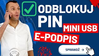 Jak odblokować PIN do podpisu elektronicznego Certum Mini lub Standard [upl. by Ailin]