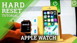 How to Erase APPLE Watch from iPhone  Reset APPLE Watch [upl. by Jillene]