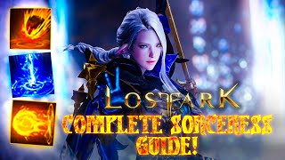 Lost Ark Complete Sorceress Class Guide Igniter build [upl. by Aiela]