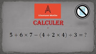 Calculer règles de priorité [upl. by Loss]