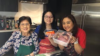 PART2  IGADO recipe LIVE COOKING Sesh  ChristineBabaosChronicles  Babao Family [upl. by Terriss]