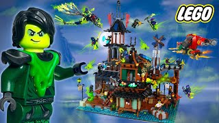 HUGE LEGO City of Stiix Ninjago MOC [upl. by Alphonsa]