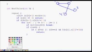 Hamiltonian Cycle Backtracking Algorithm  Code explained part 2 [upl. by Mazman]