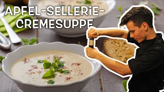 SellerieApfelCremesuppe • Ernährungswissenschaftlich optimiert [upl. by Harhay591]