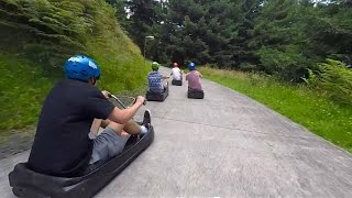 Skyline Luge  Rotorua New Zealand HD [upl. by Airtal]