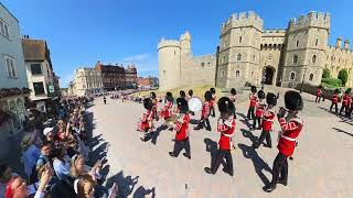 Windsor Castle Guard ceremony Changing Process [upl. by Knowle971]